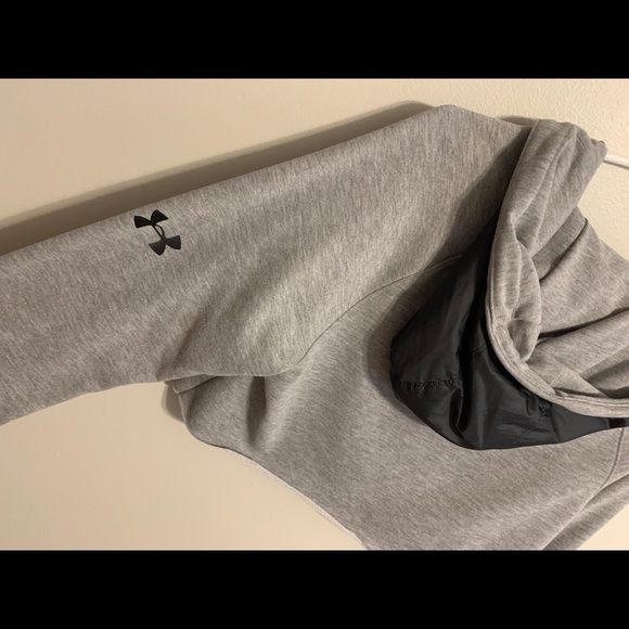 Under Armour Cropped Hoodie/Sweatshirt - Picture 3 of 4
